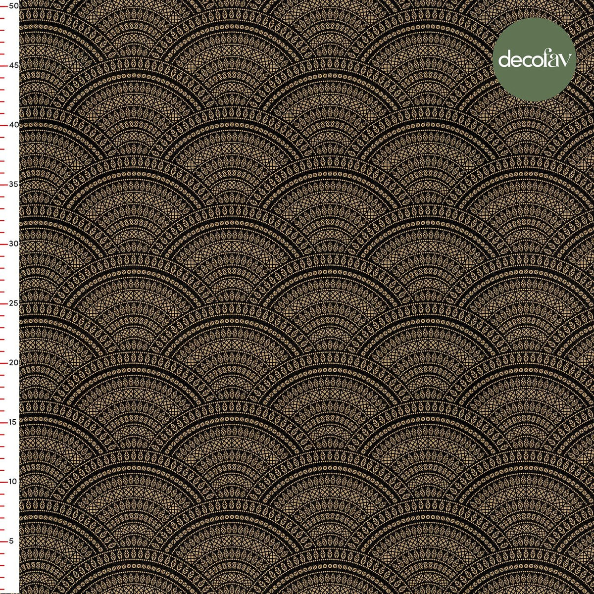 Geometric Ethnic Patterned Digital Printed Fabric