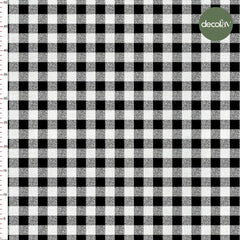 Colorful Variant Gingham Patterned Digital Printed Fabric
