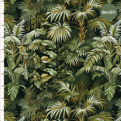 Digitally Printed Fabric with Whisper of Tropical Winds Pattern