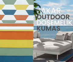 Su İticili Jakarlı Dış Mekan Kumaşları - Vesta&amp;Dion - Bahçe Mobilyaları, Yatlar, Yastık, Dekoratif Dayanıklı Kumaş - 140CM EN
