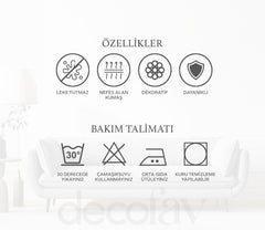 Pembe Zemin Tropikal Yapraklar ve Jaguar Tasarımlı Kumaş Kokteyl Peçetesi 1 Adet