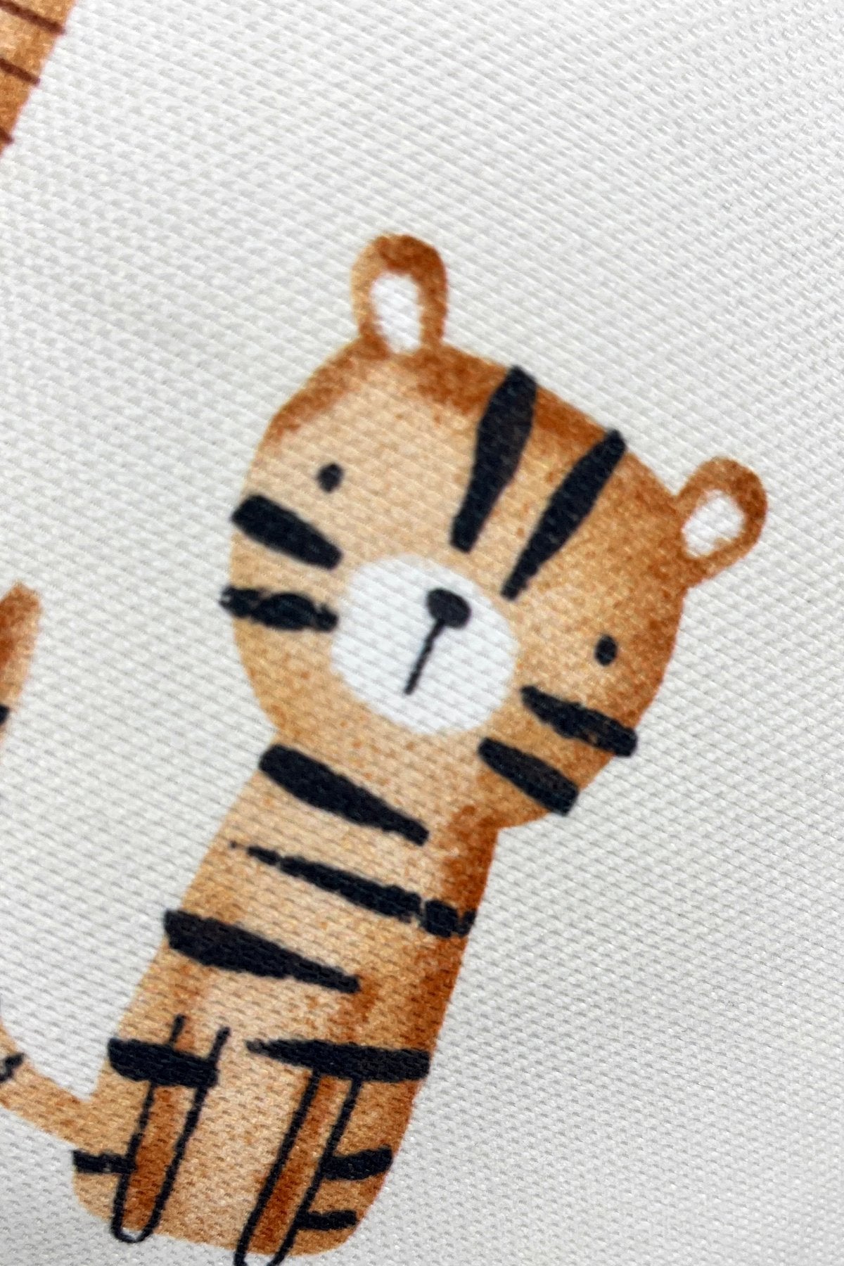 Jungle Friends – İç Dolgulu Petek Dokulu Çocuk Kırlenti (32x32 cm)