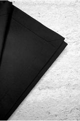 Su İtici Pamuk Karışımlı Premium Siyah Masa Örtüsü – Zarf Köşe 162x220 cm