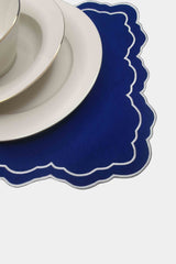 Tableau Sax Toile Desenli Pembe Nakışlı Amerikan Servis 43x35cm 2 Adet