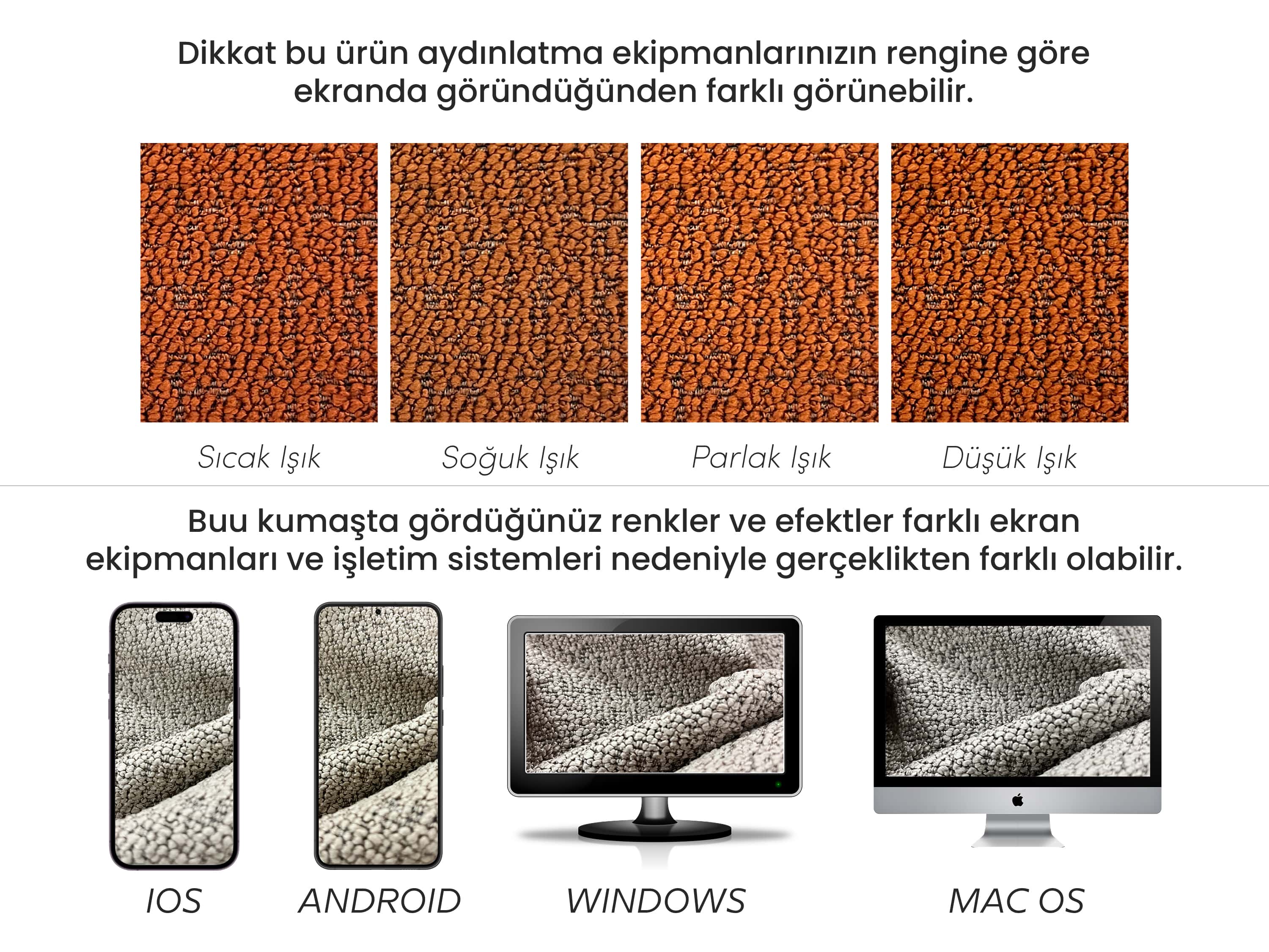 Lüks Bukle Kumaş Yüksek Kaliteli Şık Döşemelik Kumaş -  140 CM EN