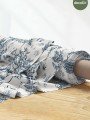 Toile de Jouy Lacivert Orman ve Devekuşu Desenli Dijital Baskılı Kumaş Toile de Jouy Lacivert Orman ve Devekuşu Desenli Dijital Baskılı Kumaş