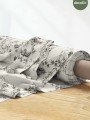 Toile de Jouy Stili Zatif Çizim Desenli Dijital Baskılı Kumaş Toile de Jouy Stili Zatif Çizim Desenli Dijital Baskılı Kumaş