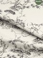 Toile de Jouy Stili Zatif Çizim Desenli Dijital Baskılı Kumaş Toile de Jouy Stili Zatif Çizim Desenli Dijital Baskılı Kumaş