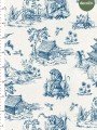 Toile de Jour Kaplan ve Tapınak Desenli Dijital Baskılı Kumaş Toile de Jour Kaplan ve Tapınak Desenli Dijital Baskılı Kumaş