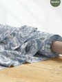 Indigo Safari Toile de Jouy Tarzı Dijital Baskılı Kumaş Indigo Safari Toile de Jouy Tarzı Dijital Baskılı Kumaş