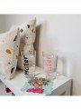 Terrazzo Desenli Lüks Bukle Kırlent Kılıfı Beyaz Terrazzo Desenli Lüks Bukle Kırlent Kılıfı Beyaz