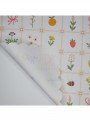 Pastel Çiçekler, Meyveler, Geometrik Desenli Lazer Kesim Kumaş Fırın Örtüsü Pastel Çiçekler, Meyveler, Geometrik Desenli Lazer Kesim Kumaş Fırın Örtüsü