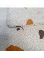 Terrazzo Desenli Lüks Bukle Kırlent Kılıfı Beyaz Terrazzo Desenli Lüks Bukle Kırlent Kılıfı Beyaz