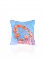 Carnival Dream Dönme Dolap İllüstrasyonlu Mavi Kırlent Kılıfı – 43x43cm Carnival Dream Dönme Dolap İllüstrasyonlu Mavi Kırlent Kılıfı – 43x43cm