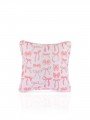 Pink Ribbons Fiyonk Desenli Romantik Kırlent Kılıfı – 43x43cm Pink Ribbons Fiyonk Desenli Romantik Kırlent Kılıfı – 43x43cm