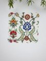 İznik Çini Desenli Lazer Kesim Kumaş Kokteyl Peçetesi 1 Adet İznik Çini Desenli Lazer Kesim Kumaş Kokteyl Peçetesi 1 Adet