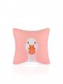 Duck Face Sevimli Kaz İllüstrasyonlu Pembe Kırlent Kılıfı – 43x43cm Duck Face Sevimli Kaz İllüstrasyonlu Pembe Kırlent Kılıfı – 43x43cm