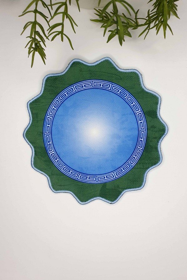 Dekoratif Grek Desenli Nakış Kenar Kokteyl Peçetesi 1 Adet