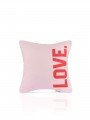 Bold Love Dikey Yazılı Minimal Kırlent Kılıfı – 43x43cm Bold Love Dikey Yazılı Minimal Kırlent Kılıfı – 43x43cm