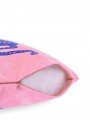 Pink Jungle İllüstratif Leopar Desenli Kırlent Kılıfı – 43x43cm Pink Jungle İllüstratif Leopar Desenli Kırlent Kılıfı – 43x43cm