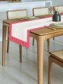 Dekoratif Kenar Kuş Tasarım Dijital Baskılı Dikişsiz Lazer Kesim Runner - 48x132cm Dekoratif Kenar Kuş Tasarım Dijital Baskılı Dikişsiz Lazer Kesim Runner - 48x132cm