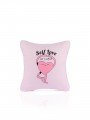 Self Love Yoga Kalpli İllüstrasyon Kırlent Kılıfı – 43x43cm Self Love Yoga Kalpli İllüstrasyon Kırlent Kılıfı – 43x43cm