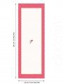 Dekoratif Kenar Kuş Tasarım Dijital Baskılı Dikişsiz Lazer Kesim Runner - 48x132cm Dekoratif Kenar Kuş Tasarım Dijital Baskılı Dikişsiz Lazer Kesim Runner - 48x132cm