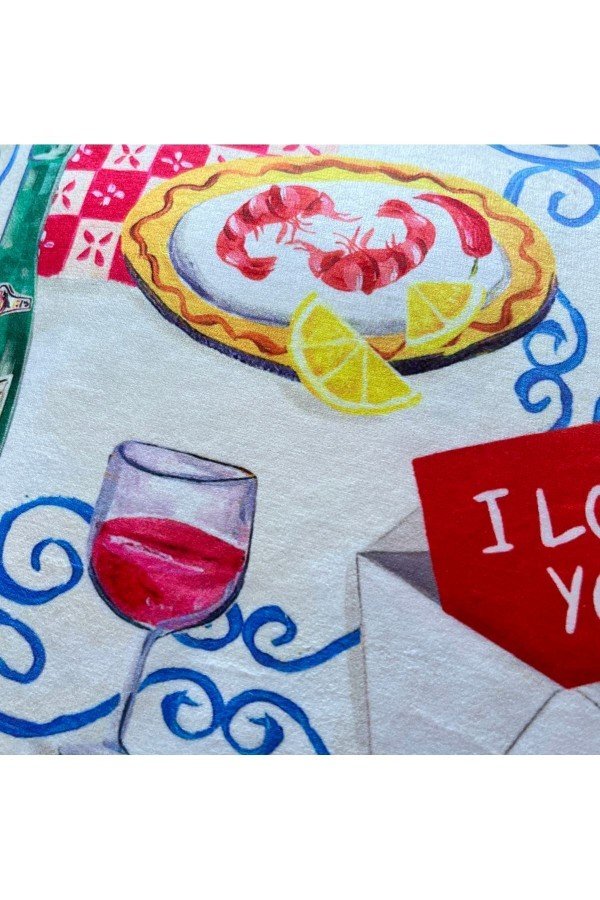 Sulu Boya Romantik Desenli Dijital Baskılı Kadife Kırlent Kılıfı Saçaklı Sulu Boya Romantik Desenli Dijital Baskılı Kadife Kırlent Kılıfı Saçaklı