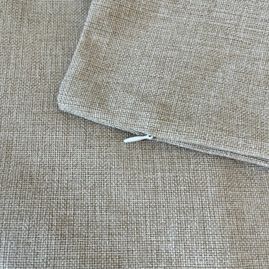 İskandinav Sadeliği Keten Kırlent Kılıfı Minimalist Stil