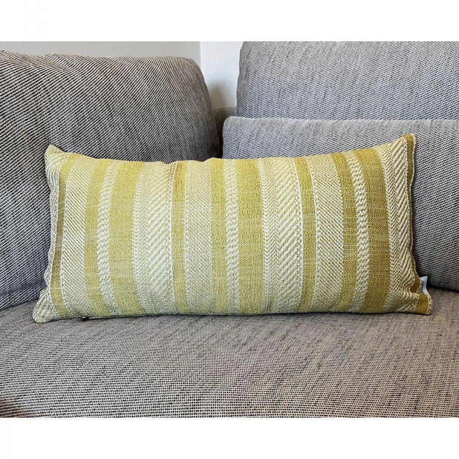 İpliği Boyalı Jakar Dokuma Kumaş Kırlent Kılıfı Lüks ve Elegant Stil