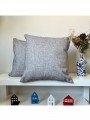 Modern Minimalist Keten Efektli Kadife Dijital Baskılı Kırlent Kılıfı Modern Minimalist Keten Efektli Kadife Dijital Baskılı Kırlent Kılıfı
