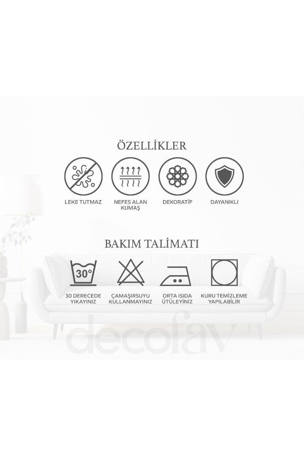 Yeşil Zemin Tropikal Çin Stili Maymun Desenli Dijital Baskılı Kadife Kırlent Kılıfı Saçaklı
