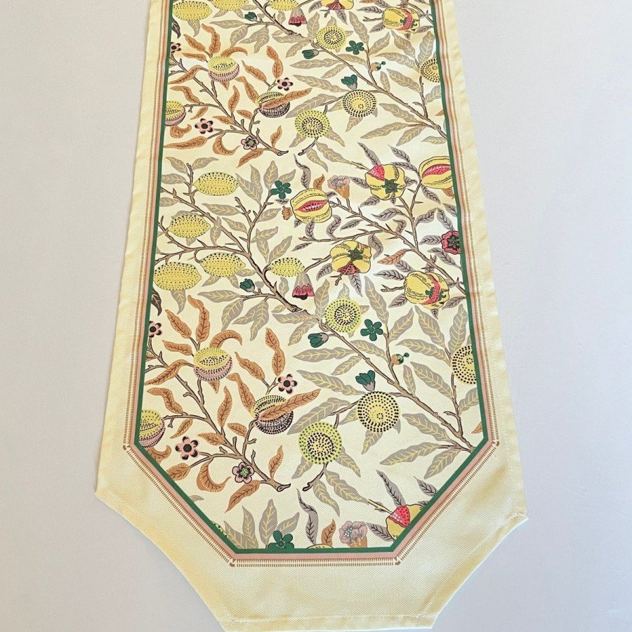 Morris Stili Limon Desenli Runner