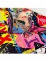 Kırlent Kılıfı Neon Yazılar Kadın Pop Art Desenli Dijital Baskılı Kırlent Kılıfı Neon Yazılar Kadın Pop Art Desenli Dijital Baskılı