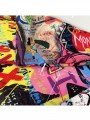Kırlent Kılıfı Neon Yazılar Kadın Pop Art Desenli Dijital Baskılı Kırlent Kılıfı Neon Yazılar Kadın Pop Art Desenli Dijital Baskılı