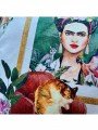 Sulu Boya Şirin Kedicik ve Meksikalı Kadın Portresi Desenli Dijital Baskılı Kadife Kırlent Kılıfı Sulu Boya Şirin Kedicik ve Meksikalı Kadın Portresi Desenli Dijital Baskılı Kadife Kırlent Kılıfı