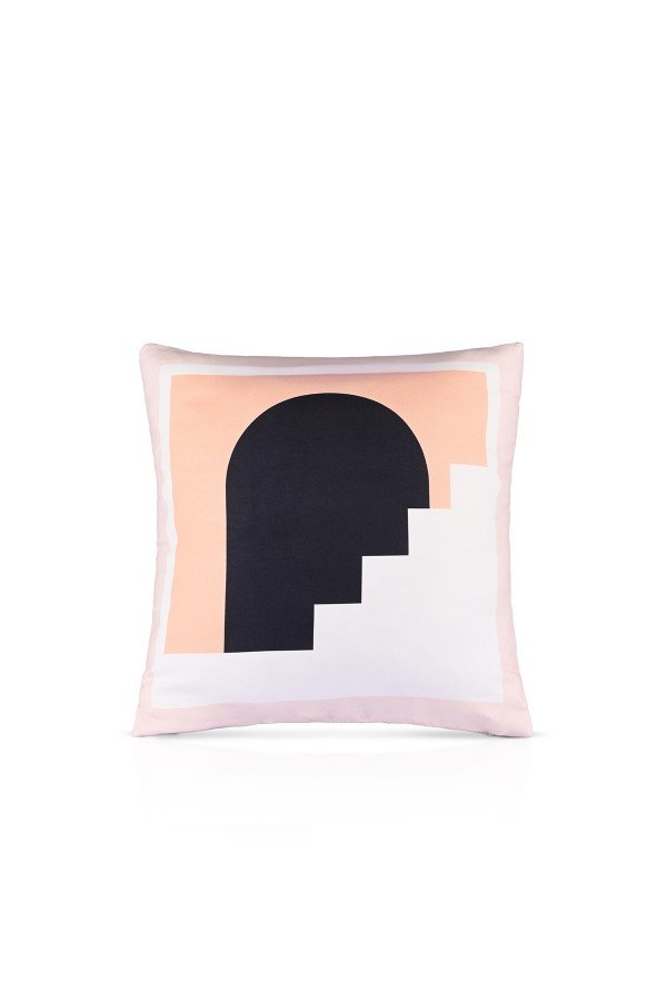 Soyut Geometrik Minimal Dijital Baskılı Kırlent Kılıfı 43x43 cm Soyut Geometrik Minimal Dijital Baskılı Kırlent Kılıfı 43x43 cm