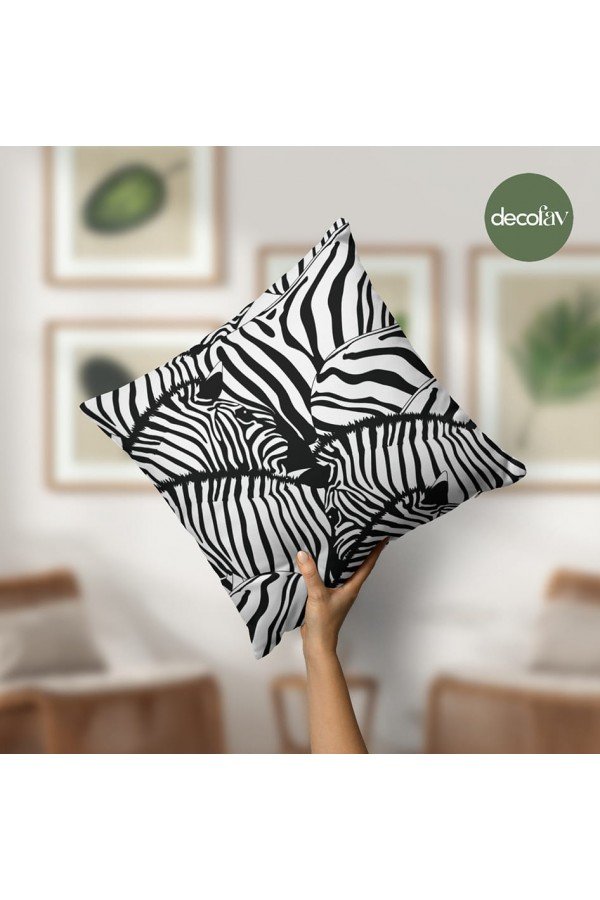 Zebra Desenli Dijital Baskılı Kumaş Zebra Desenli Dijital Baskılı Kumaş
