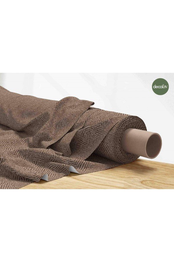Çavuş Desen Zigzag Çizgi   Desenli Dijital Baskılı Kumaş