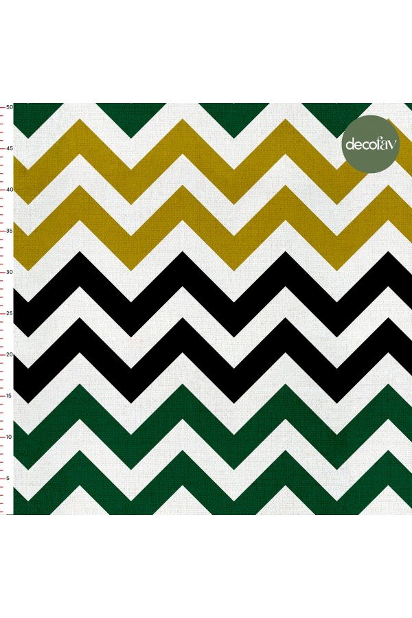 Renkli Zigzag Desenli Dijital Baskılı Kumaş Renkli Zigzag Desenli Dijital Baskılı Kumaş