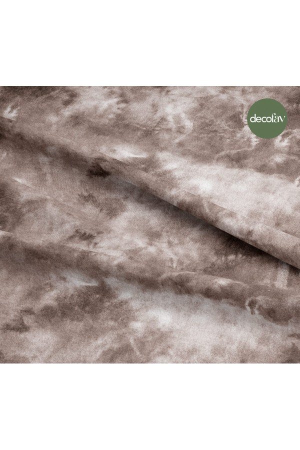 Ombre Batik Boya Efektli Desenli Dijital Baskılı Kumaş