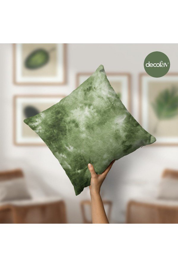 Ombre Batik Boya Efektli Desenli Dijital Baskılı Kumaş