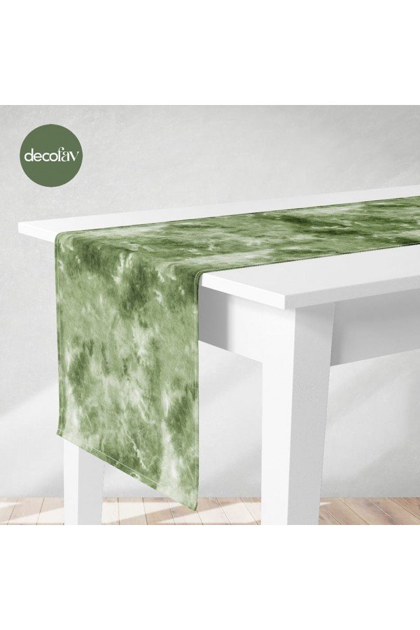 Ombre Batik Boya Efektli Desenli Dijital Baskılı Kumaş