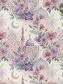 Lila Tonlarında Yıldız, Hilal, Cami ve Çiçek Motifli Ramazan Temalı Dijital Baskılı Kumaş Lila Tonlarında Yıldız, Hilal, Cami ve Çiçek Motifli Ramazan Temalı Dijital Baskılı Kumaş